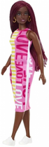 Lalka Mattel Barbie Fashionistas Sleeveless Love Dress 29 cm (0194735002108) - obraz 3