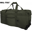 Сумка чемодан и рюкзак на колесиках Mil-Tec 110 л Olive 13854001 - изображение 3