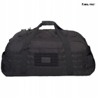 Тактическая сумка Mil-Tec US CARGO BAG LARGE 105L - черная 13828202 - изображение 7