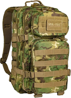 Рюкзак армейский Mil-Tec Assault 36L, тактический, штурмовой, объем 36-40 л., цвет Мультикам - изображение 1