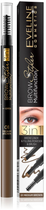 Kredka do brwi Eveline Cosmetics Brow Styler Multifunction 3 w 1 01 Medium Brown (5901761965841) - obraz 1