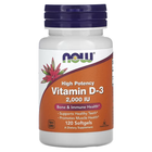 Витамин Д3 Высокоактивный VIT D-3 2000IU - 120 софтгель