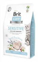 Сухой корм для кошек Brit Care Cat Grain Free Insect с пищевой непереносимостью с насекомыми и рыбой