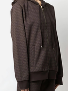 Bluza damska rozpinana streetwear oversize Michael Kors MU150BK38G-201 M Brązowa (194900593103) - obraz 1