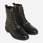 Жіночі черевики високі Calvin Klein HW0HW013140GL 36 Чорний/Коричневий (8719856634155) - зображення 2