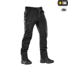 Штаны тактические M-Tac Soft Shell Winter Black Размер XS с подкладкой