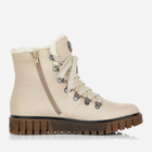 Жіночі зимові черевики високі RIEKER Y3433-60 39 Молочні (4059954140085) - зображення 3