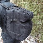 Рюкзак тактичний 50L black +сумки / штурмовий / армійський / MOLLE (3707) - зображення 4