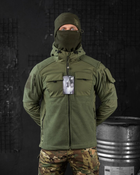 Тактична флісування куртка Esdy oliva combo Вт7056 M - зображення 2