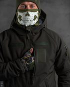 Зимова тактична куртка Softshell Omni-heat олива Paradigma Вт6741 XL - зображення 8