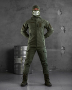 Тактичний костюм софтшел mystical oliva Вт7025 M - зображення 1