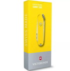 Складной швейцарский нож Victorinox Vx06223.8G.2 Classic SD Ukraine 7 функций 58 мм желто-синий - изображение 3