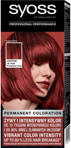 Farba do włosów Syoss Permanent Coloration Pantone trwale koloryzująca 5-72 Wulkaniczna Czerwień Pompei (9000101671261) - obraz 1