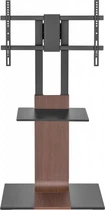 Настольная стойка для телевизора OfficePro TVS535 37"-80" Black/Walnut wood (TVS535)