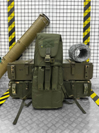 Тактичний рюкзак для пострілів РПГ-7 Кордура Хакі - зображення 4