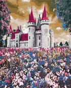 Картина за номерами Замок у польових кольорах (BS3289) Brushme 40x50 см Brushme