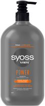Szampon Syoss Men Power Shampoo do włosów normalnych dla mężczyzn 750 ml (9000101681062) - obraz 1