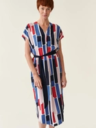 Плаття-футболка міді літнє жіноче Tatuum Awa T2214.203 34 Різнокольорове (5900142154751) - зображення 1
