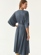 Sukienka długa jesienna damska Tatuum Tikano T2220.200 XS Ciemnoturkusowa (5900142175220) - obraz 2