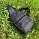 Сумка кобура наплічна | Чоловіча сумка-слінг плечова | Сумка для прихованого XY-463 носіння пістолета KordMart (TL271195ws38374) - зображення 8