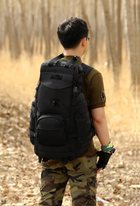 Рюкзак, баул туристичний Protector Plus S419 60л black - зображення 4