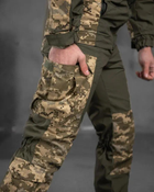 Мужской тактический весенний костюм Горка XXL пиксель+олива - изображение 4