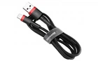 Кабель Baseus Cafule USB 2.0 to Lightning 2.4A 1 м (CALKLF-B19) Черный/Красный