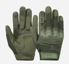 Тактичні рукавиці Повнопалі M-Pact 3 захисні Mechanix MX-FIT XL Green - зображення 1