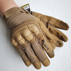 Тактичні рукавиці Повнопалі M-Pact 3 захисні Mechanix MX-FIT M Coyote - зображення 4