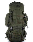 Тактический каркасный походный рюкзак Over Earth модель 625 80 литров Олива - изображение 1