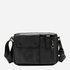 Чоловіча сумка шкіряна Tiding Bag 1628A Чорна