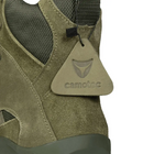 Мужские демисезонные ботинки Oplot Олива 42 Kali AI550 с натурального зносостойкого нубука покрыты гидрофобной пропиткой дышащая мембранная подкладка - изображение 4