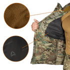 Зимняя мужская повседневная куртка Patrol System 3.0 Dewspo RS Мультикам M Kali AI420 с капюшоном липучками на рукавах и груди для шевронов и патчей - изображение 10