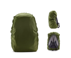 Чохол на рюкзак кавер 35 - 45 л Зелений Kali AI518 з водостійкого зносостійкого матеріалу поліестер захист від бруду опадів для туристичних походів - зображення 5