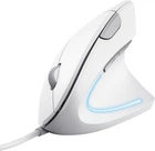 Ведущая компьютерная мышь Trust Verto Ergonomic USB-A/1000 - 1600 dpi Белый (25133_TRUST)