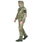 Зимовий повсякденний чоловічий костюм Cyclone NordStorm MM14 6619 куртка з капюшоном та утеплені з високим поясом на двох кнопках штани Піксель S Kali - зображення 2