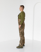 Комбинезон утепленный Пиксель softshell, мужские камуфляжные зимние брюки-комбинезон 54/56 - изображение 4