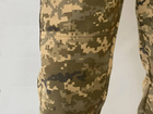 Костюм камуфляжный Патриот пиксель из ткани рипстоп, с липучками для шеврона, 64 - изображение 3