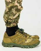 Кросівки чоловічі Армос нубук з тканинними вставками піксель, підошва енерджі42, Оливковий - зображення 2