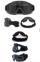 Тактические очки для военных с сменными линзами Оливковый - изображение 1