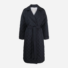 Пальто осіннє довге стьобане жіноче Tommy Hilfiger THWW0WW35090DW5 S/M Синє (8720117673202) - зображення 2