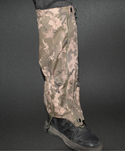 Гамаши – бахилы тактические, военные защитные водонепроницаемые из мембранной ткани S (Размер обуви 37-39) - изображение 1