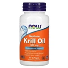 Жирные кислоты Now Foods Крилевый Жир 500 мг 60 желатиновых капсул