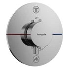 Внешняя часть смесителя без скрытой части HANSGROHE ShowerSelect Comfort S хром латунь 155мм 15554000