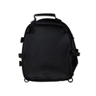 Моторюкзак рюкзак сумка бардачок для мотоциклів з можливістю збільшення об'єму 35х29х29.5 см 29 л (476223-Prob) Чорний - зображення 8