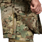 Зимняя мужская куртка Patrol System 3.0 Dewspo RS Мультикам XL Kali KL422 с капюшоном водонепроницаемая и ветронепродуваемая липучки для шевронов - изображение 10