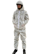Маскировочный костюм Alpine + кавер + чехол Белый мультикам (Kali) KL435 Универсальный - изображение 3
