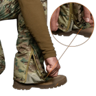 Зимние мужские штаны Patrol 7358 Мультикам M Kali KL387 Dewspo Rip-Stop ветронепродуваемые с утепленной спинкой и регулируемыми подтяжками повседневные - изображение 5