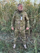 Куртка мультікам Soft-Shell Combat одежда не промокає камуфляж S 3XL, Камуфляж Мультикам - зображення 6