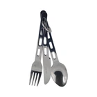 Набір столовий на кільці Mil-Tec ESSBESTECK M.RING S/STEEL LIGHT WEIGHT (14623000)